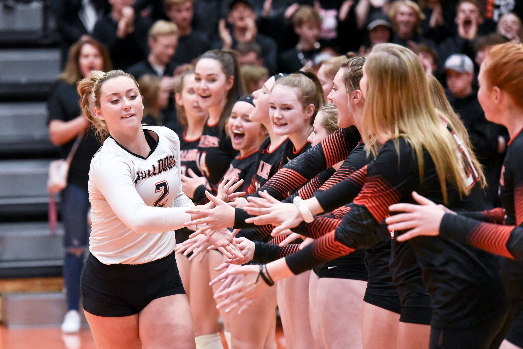 11/06/19 - Girls Volleyball - Illinois Sectional Final -Centralia vs Waterloo